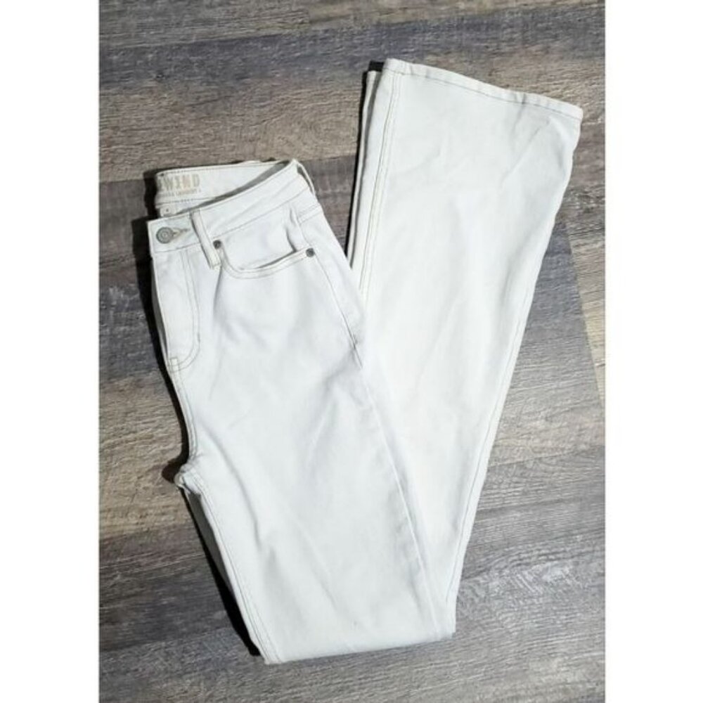IDYLLWIND Bell Bottom Flare Jean Rebel Mid Rise Long Coachella Festival Cowgirl - Picture 4 of 7